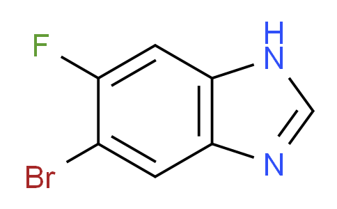 CAS No. 1008360-84-6, 5-bromo-6-fluoro-1H-benzo[d]imidazole