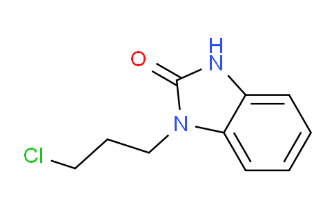 CAS No. 62780-89-6, 1-(3-Chloropropyl)-1,3-dihydro-2H-benzimidazol-2-one