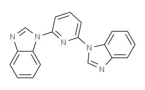 CAS No. 1030366-99-4, 2,6-Bis(benzoimidazo-1-ly)pyridin