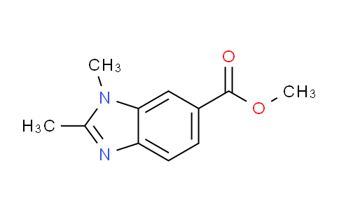 CAS No. 1038387-93-7, methyl 1,2-dimethyl-1H-benzo[d]imidazole-6-carboxylate