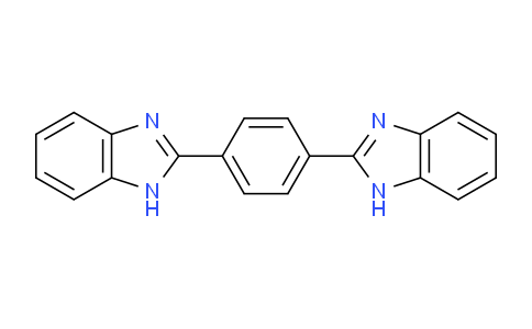 CAS No. 1047-63-8, 1,4-Di(1H-benzo[d]imidazol-2-yl)benzene