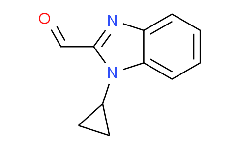 CAS No. 118500-36-0, 1-Cyclopropyl-1H-benzoimidazole-2-carbaldehyde