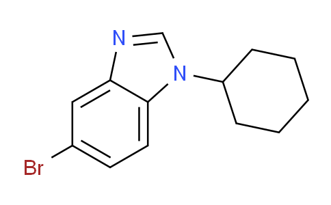 CAS No. 1199773-22-2, 5-Bromo-1-cyclohexyl-1H-benzo[d]imidazole