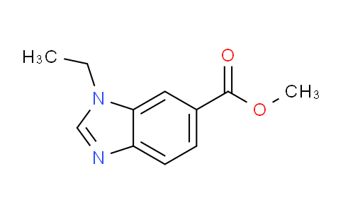 CAS No. 1199773-11-9, Methyl 1-ethyl-1H-1,3-benzodiazole-6-carboxylate