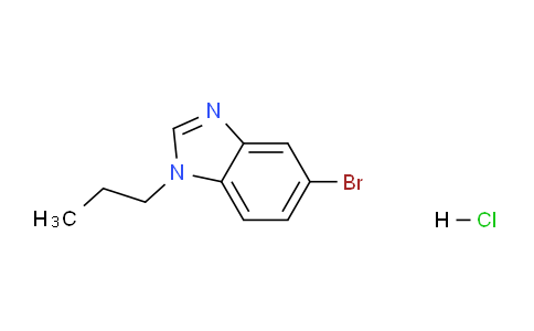 CAS No. 1199773-13-1, 5-Bromo-1-propyl-1H-benzo[d]imidazolehydrochloride