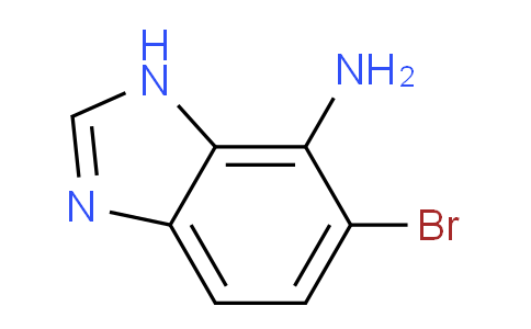 CAS No. 1260883-50-8, 6-bromo-1H-benzo[d]imidazol-7-amine