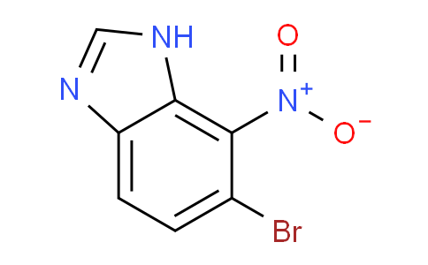CAS No. 281190-51-0, 6-Bromo-7-nitro-1H-benzo[d]imidazole