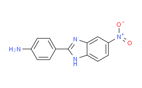 CAS No. 71002-88-5, 4-(5-Nitro-1H-benzo[d]imidazol-2-yl)aniline