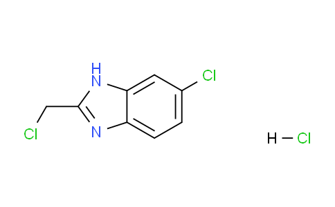 CAS No. 89218-85-9, 6-chloro-2-(chloromethyl)-1H-benzo[d]imidazole hydrochloride