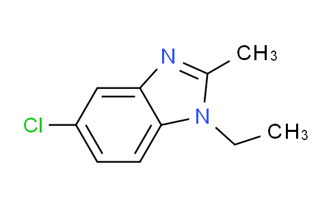 CAS No. 2818-76-0, 5-chloro-1-ethyl-2-methyl-1H-benzo[d]imidazole