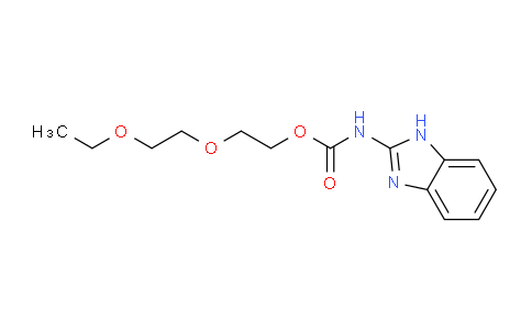 CAS No. 62732-91-6, 2-(2-ethoxyethoxy)ethyl (1H-benzo[d]imidazol-2-yl)carbamate