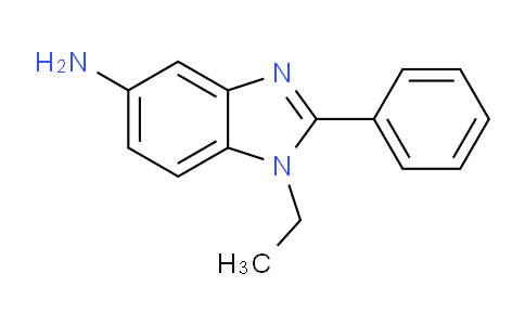 CAS No. 1260883-06-4, 1-ethyl-2-phenyl-1H-benzo[d]imidazol-5-amine