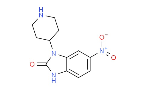 CAS No. 889944-55-2, 6-Nitro-1-(piperidin-4-yl)-1H-benzo[d]imidazol-2(3H)-one