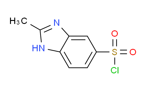 CAS No. 181473-23-4, 2-Methyl-1H-benzo[d]imidazole-5-sulfonyl chloride