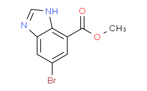 CAS No. 1806517-50-9, Methyl 5-bromo-1H-benzo[d]imidazole-7-carboxylate