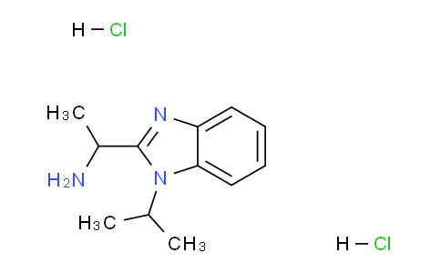 CAS No. 1185299-14-2, [1-(1-isopropyl-1H-benzimidazol-2-yl)ethyl]amine dihydrochloride