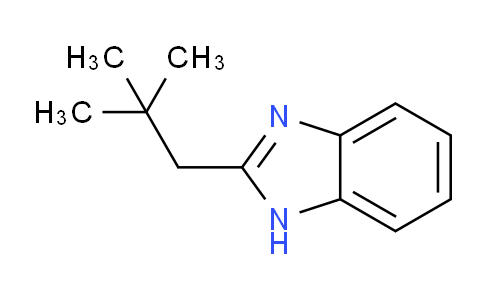 CAS No. 136670-88-7, 2-(2,2-dimethylpropyl)-1H-benzimidazole