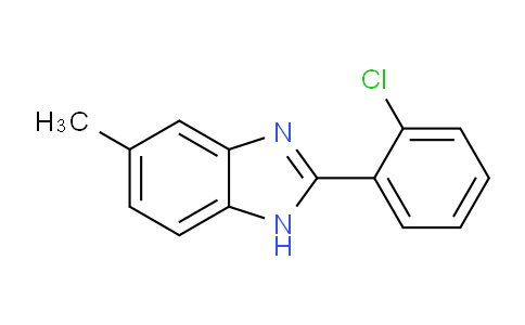 CAS No. 14225-76-4, 2-(2-Chlorophenyl)-5-methyl-1H-benzoimidazole