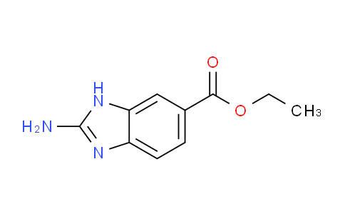 CAS No. 24370-20-5, Ethyl 2-amino-1H-benzo[d]imidazole-6-carboxylate