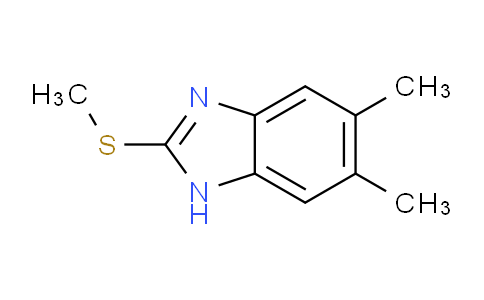 CAS No. 35190-53-5, 5,6-Dimethyl-2-(methylthio)-1H-benzo[d]imidazole