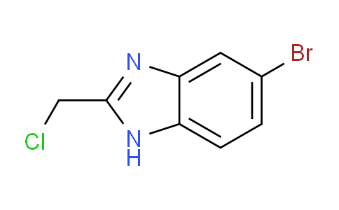 CAS No. 1740-88-1, 6-bromo-2-(chloromethyl)-1H-benzo[d]imidazole