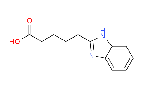 CAS No. 14678-78-5, 5-(1H-Benzo[d]imidazol-2-yl)pentanoic acid