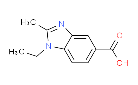CAS No. 2788-73-0, 1-Ethyl-2-Methyl-1H-benzo[d]imidazole-5-carboxylic acid
