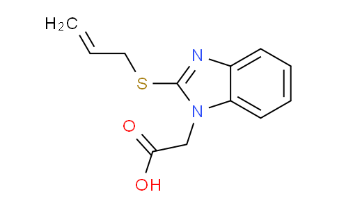 MC750475 | 312754-94-2 | 2-(2-(Allylthio)-1H-benzo[d]imidazol-1-yl)acetic acid