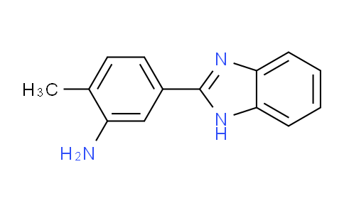 CAS No. 292644-33-8, 5-(1H-Benzo[d]imidazol-2-yl)-2-methylaniline