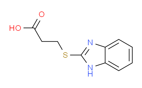 CAS No. 32051-90-4, 3-((1H-Benzo[d]imidazol-2-yl)thio)propanoic acid