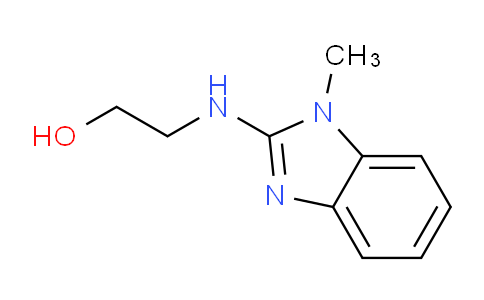 CAS No. 57262-39-2, 2-((1-Methyl-1H-benzo[d]imidazol-2-yl)amino)ethanol