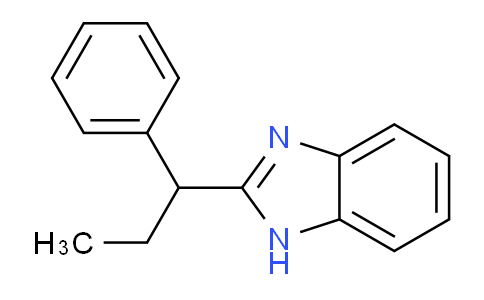CAS No. 24893-44-5, 2-(1-Phenylpropyl)-1H-benzo[d]imidazole