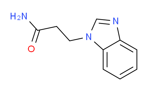 CAS No. 22492-17-7, 3-(1H-Benzo[d]imidazol-1-yl)propanamide