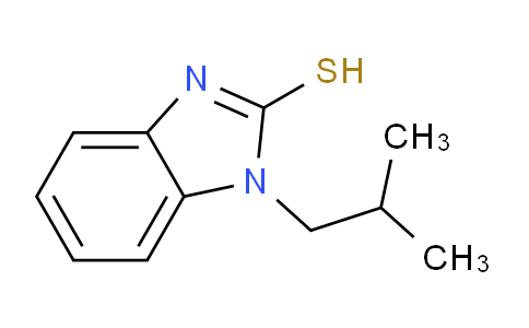 CAS No. 55489-14-0, 1-Isobutyl-1H-benzo[d]imidazole-2-thiol