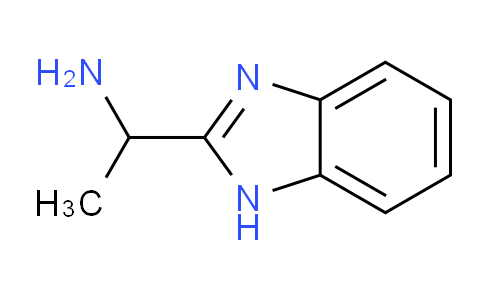 CAS No. 73042-50-9, 1-(1H-Benzimidazol-2-yl)ethanamine