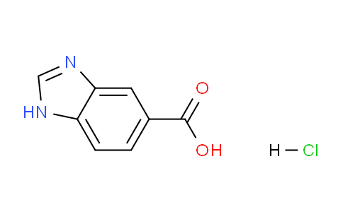 CAS No. 1158444-99-5, Benzodiazole-5-carboxylic acid HCl