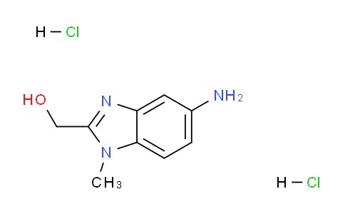 CAS No. 1158781-00-0, (5-Amino-1-methyl-1H-benzoimidazol-2-yl)methanol dihydrochloride