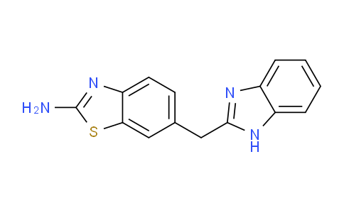 CAS No. 797029-47-1, 6-(1H-Benzoimidazol-2-ylmethyl)benzothiazol-2-ylamine