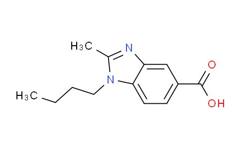 CAS No. 1152495-95-8, 1-Butyl-2-methyl-1,3-benzodiazole-5-carboxylic acid