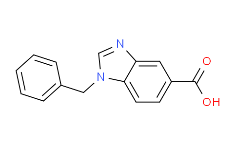 CAS No. 284673-18-3, 1-Benzyl-1,3-benzodiazole-5-carboxylic acid