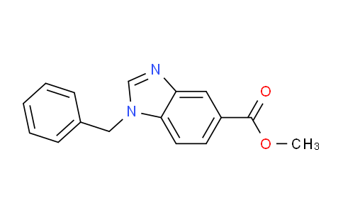CAS No. 185428-95-9, Methyl 1-benzylbenzoimidazole-5-carboxylate