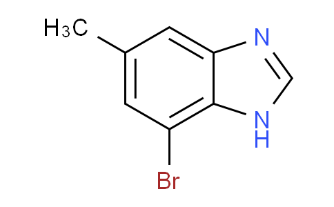 CAS No. 1126824-09-6, 4-Bromo-6-methyl-3H-1,3-benzodiazole