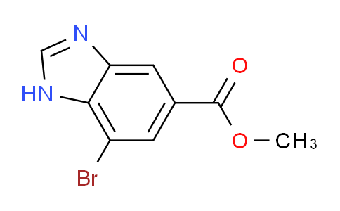 CAS No. 1354756-19-6, Methyl 7-bromo-1H-benzodiazole-5-carboxylate
