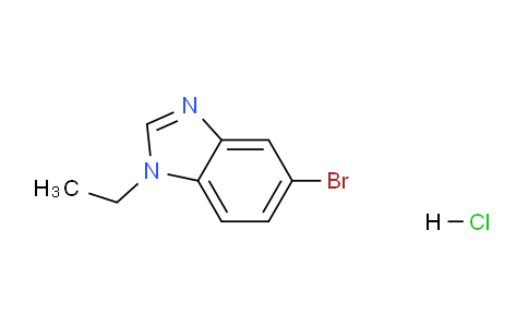CAS No. 1365271-54-0, 5-Bromo-1-ethylbenzoimidazole HCl