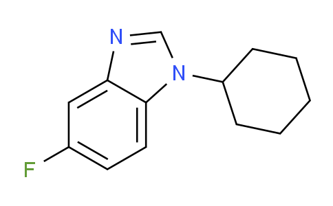 CAS No. 1375068-87-3, 1-Cyclohexyl-5-fluorobenzimidazole