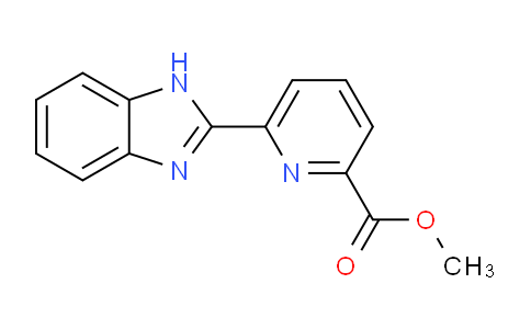 CAS No. 1303614-25-6, Methyl 6-(1H-benzo[d]imidazol-2-yl)picolinate