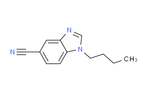 CAS No. 1403483-90-8, 1-Butyl-1,3-benzodiazole-5-carbonitrile