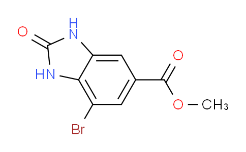 CAS No. 1301214-77-6, Methyl 7-bromo-2-oxo-1,3-dihydro-1,3-benzodiazole-5-carboxylate