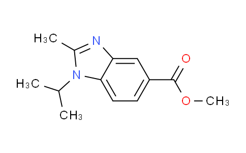 CAS No. 904686-95-9, Methyl 1-isopropyl-2-methyl-1,3-benzodiazole-5-carboxylate