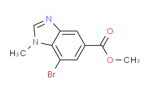 CAS No. 1420800-41-4, Methyl 7-bromo-1-methylbenzodiazole-5-carboxylate